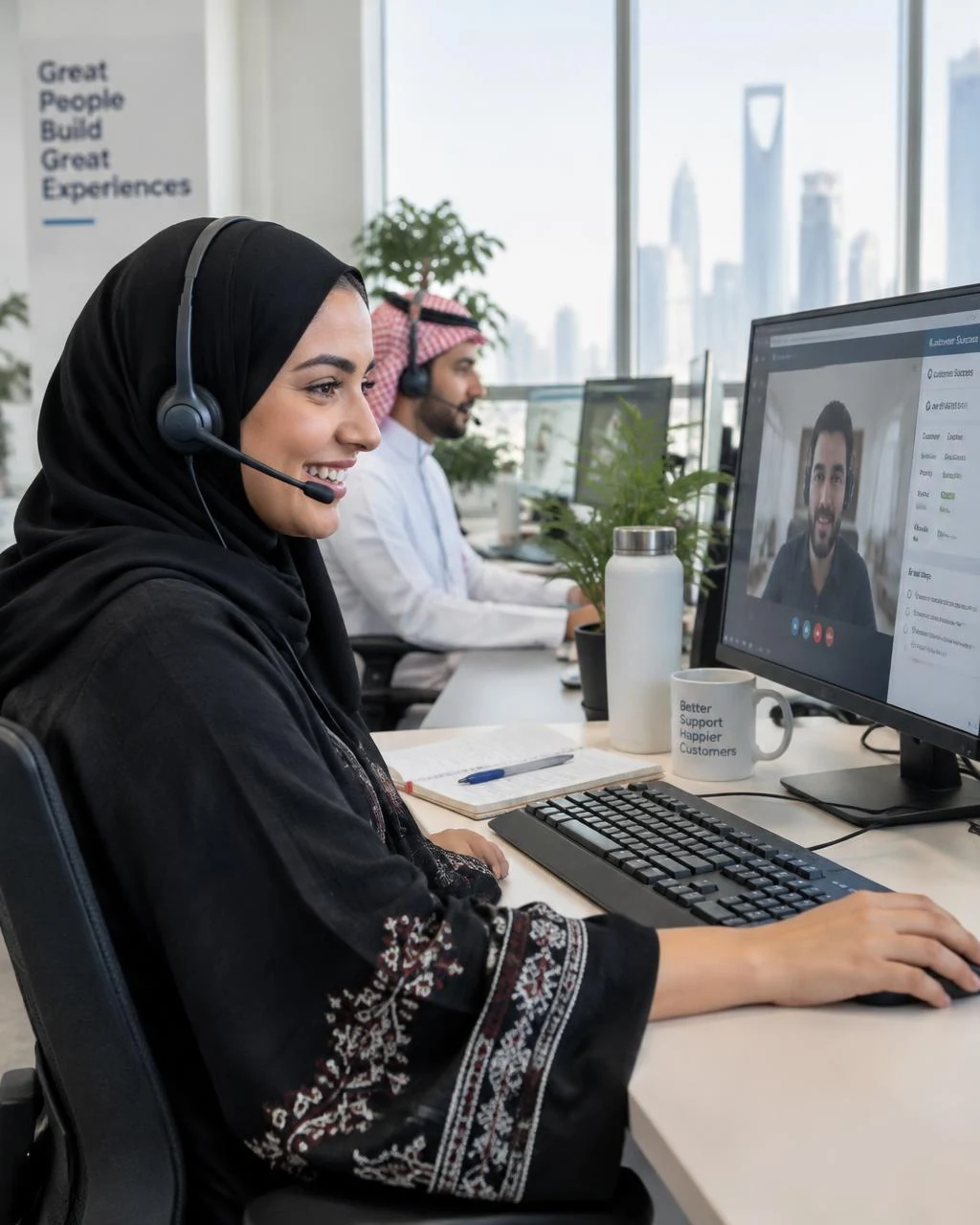 Support for Success — team at work